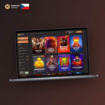 National Casino hraní na PC v režimu celé obrazovky odhalí live studio s krupiérem naplno