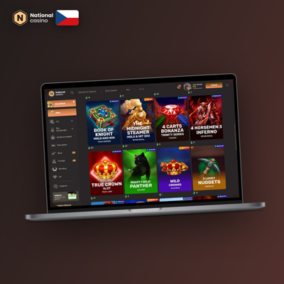 National Casino pro PC zajišťuje stabilní výkon a rychlé načítání díky výkonu stolního procesoru