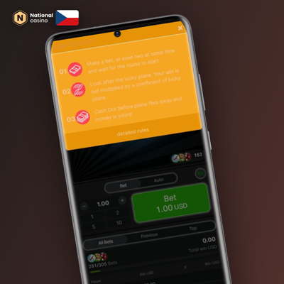 Ikony fotbalu, tenisu a Aviatoru s kurzovou nabídkou v National Casino online aplikaci