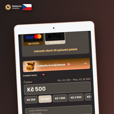 Předplacená karta Paysafecard umožňuje anonymní vklad na National Casino bez sdílení údajů