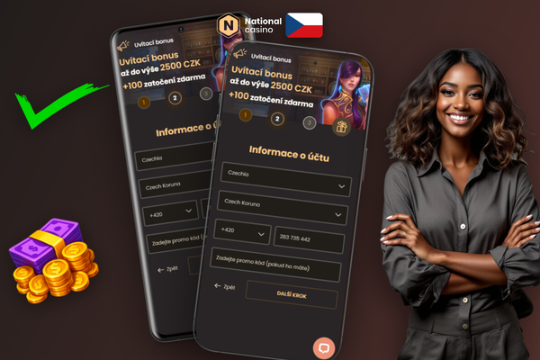 Nastavení zabezpečení účtu v National Casino s dvoufaktorovou autentizací a limity vkladů